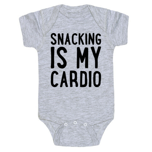 Snacking Is My Cardio Baby One-Piece