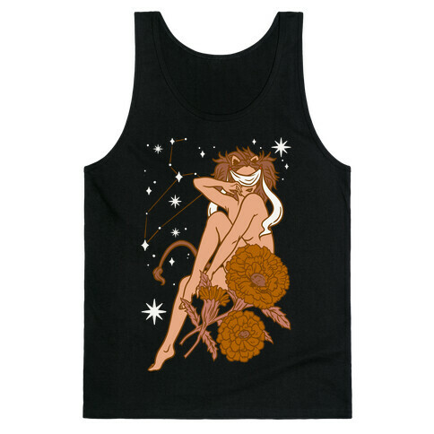 Zodiac Pinup Leo Tank Top