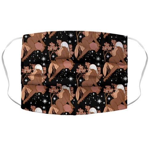 Zodiac Pinup Aquarius Accordion Face Mask