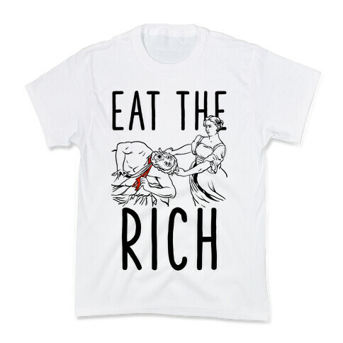 Eat The Rich Judith Beheading Holofernes Kids T-Shirt