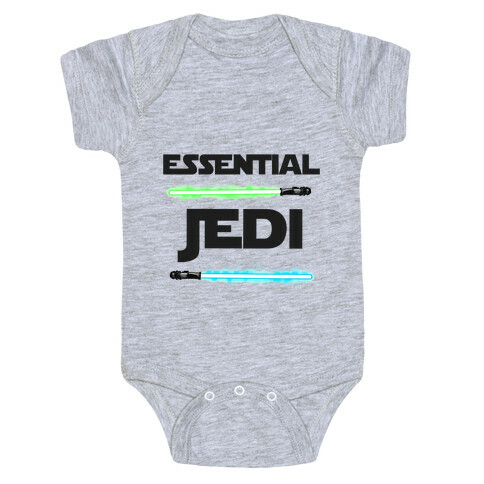 Essential Jedi Parody Lightsaber Baby One-Piece