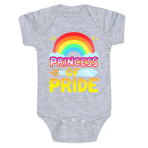 Princess of Pride Parody Baby One-Piece