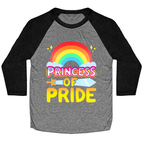 Princess of Pride Parody Baseball Tee