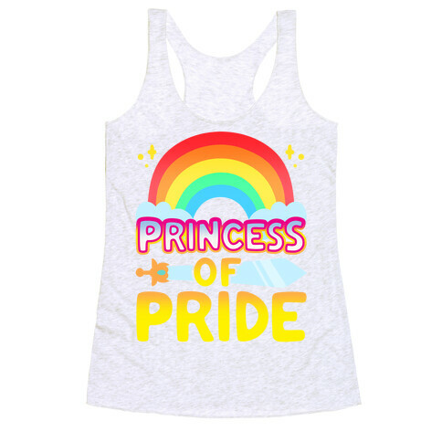 Princess of Pride Parody Racerback Tank Top