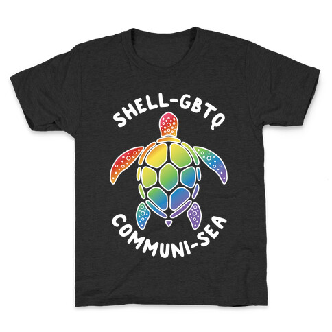 ShellGBTQ Communisea (LGBTQ Turtle) Kids T-Shirt