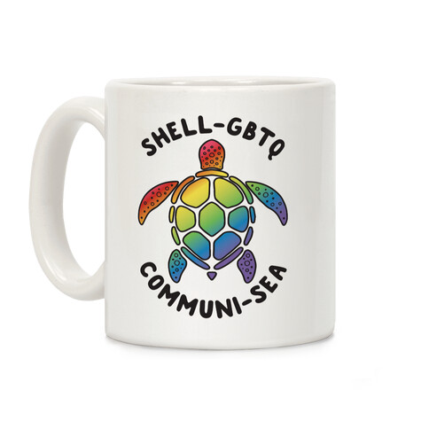 ShellGBTQ Communisea (LGBTQ Turtle) Coffee Mug