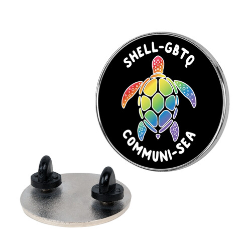 ShellGBTQ Communisea (LGBTQ Turtle) Pin