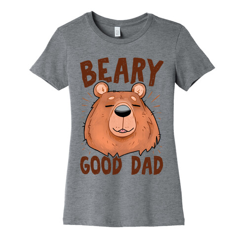 Beary Good Dad Womens T-Shirt