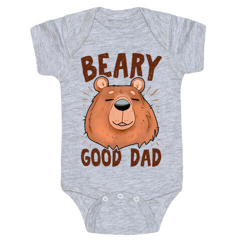 Beary Good Dad Baby One-Piece