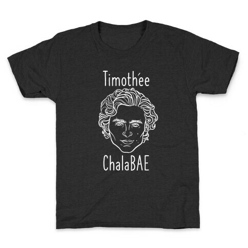 Timothee Chalamet Bae  Kids T-Shirt