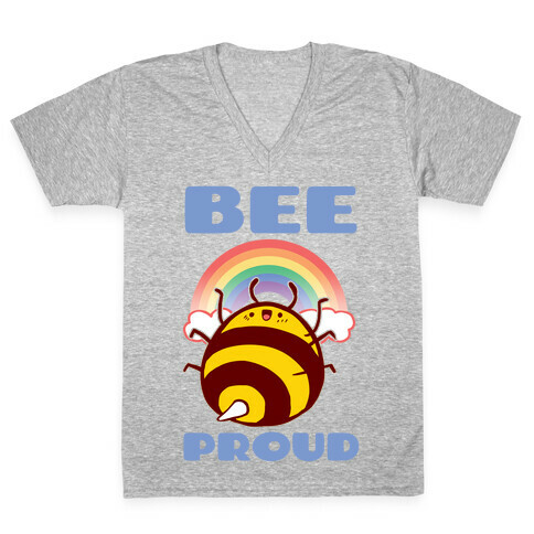 Bee Proud V-Neck Tee Shirt