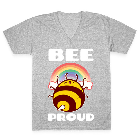 Bee Proud V-Neck Tee Shirt