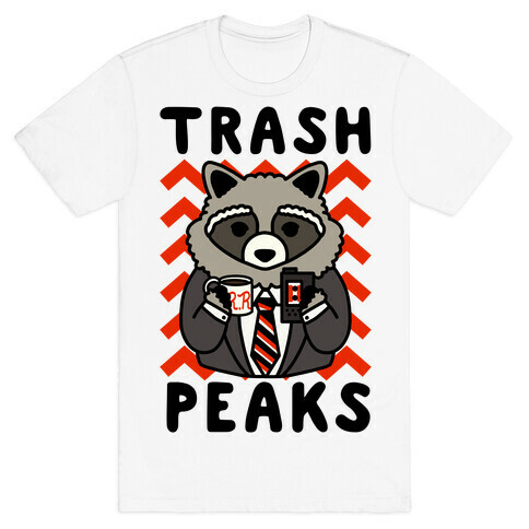 Trash Peaks Raccoon T-Shirt