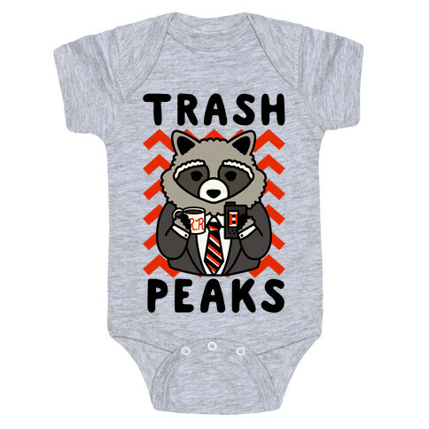Trash Peaks Raccoon Baby One-Piece