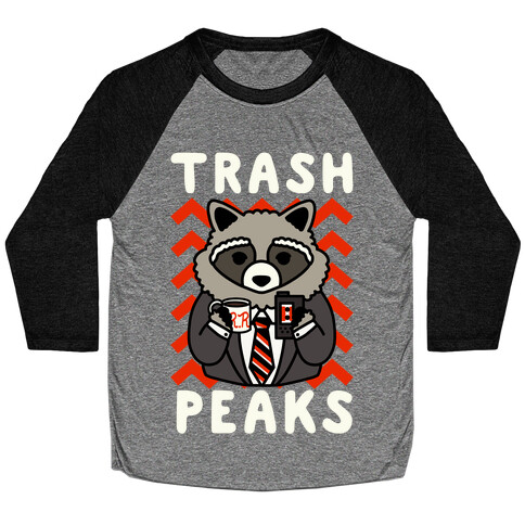 Trash Peaks Baseball Tee