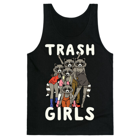 Trash Girls Raccoons Tank Top