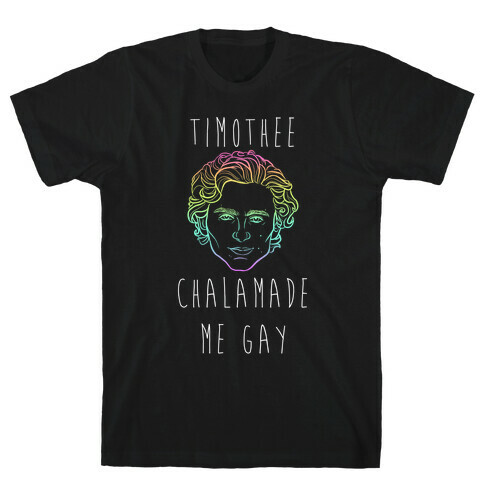 Timothee Chalamet Made Me Gay T-Shirt