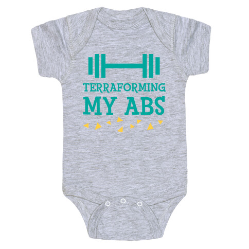 Terraforming My Abs Baby One-Piece