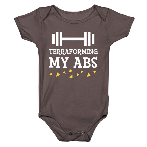 Terraforming My Abs Baby One-Piece