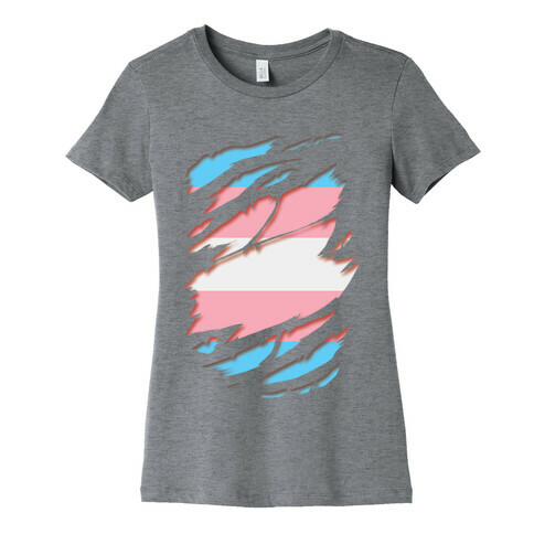 Ripped Shirt: Trans Pride Womens T-Shirt