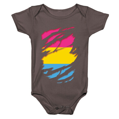 Ripped Shirt: Pan Pride Baby One-Piece