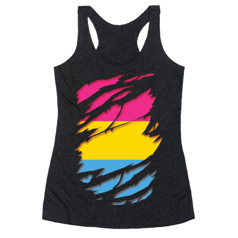 Ripped Shirt: Pan Pride Racerback Tank Top