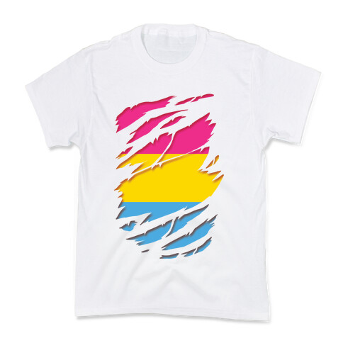 Ripped Shirt: Pan Pride Kids T-Shirt