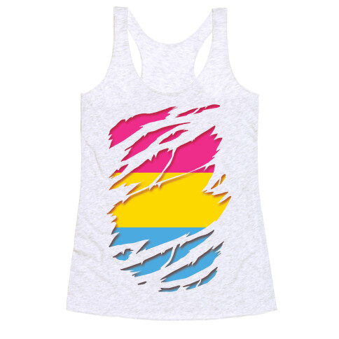 Ripped Shirt: Pan Pride Racerback Tank Top