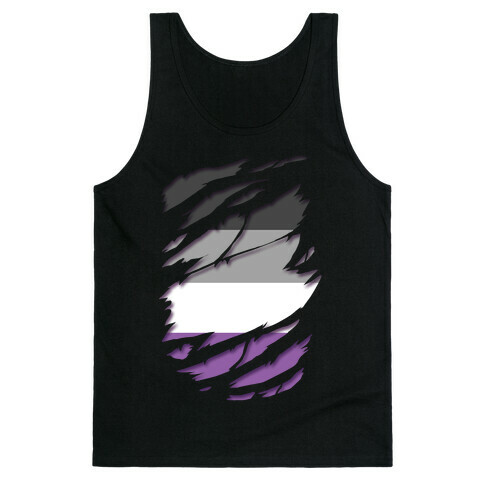 Ripped Shirt: Ace Pride Tank Top