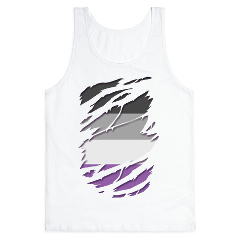 Ripped Shirt: Ace Pride Tank Top