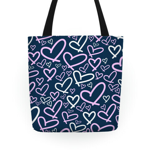 Heart Pattern Tote