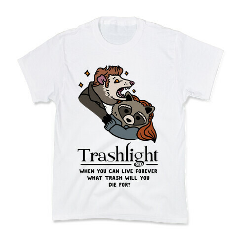Trashlight Raccoon Opossum Parody Kids T-Shirt
