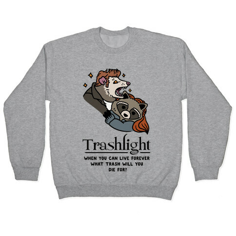 Trashlight Raccoon Opossum Parody Pullover