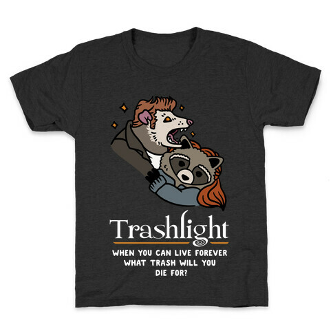 Trashlight Raccoon Opossum Parody Kids T-Shirt