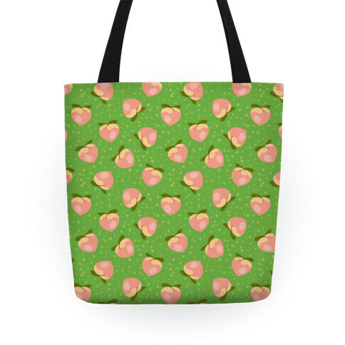 Peach Pattern Tote