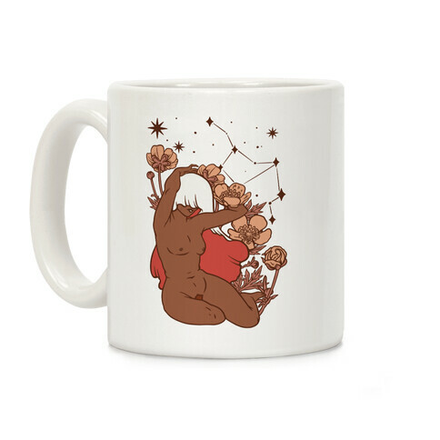 Zodiac Pinup Taurus Coffee Mug