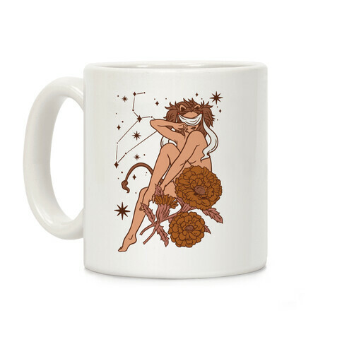 Zodiac Pinup Leo Coffee Mug