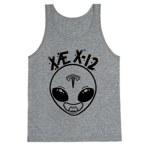 X AE X-12 Elon Musk Alien Baby  Tank Top