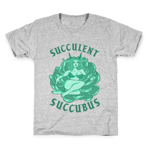 Succulent Succubus Kids T-Shirt