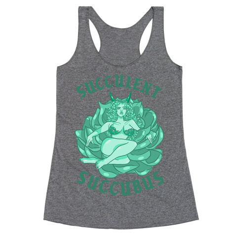 Succulent Succubus Racerback Tank Top