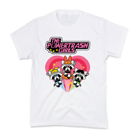 The Powertrash Girls Kids T-Shirt