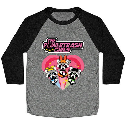 The Powertrash Girls Baseball Tee