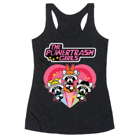 The Powertrash Girls Racerback Tank Top