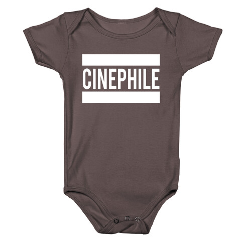 Cinephile Baby One-Piece