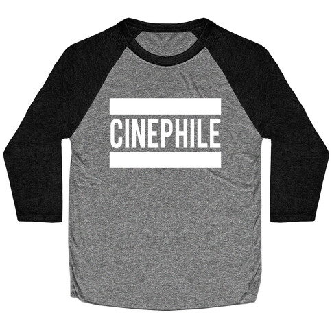 Cinephile Baseball Tee