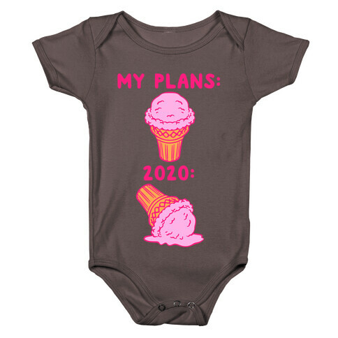 My Plans vs 2020 Ice Cream Baby One-Piece