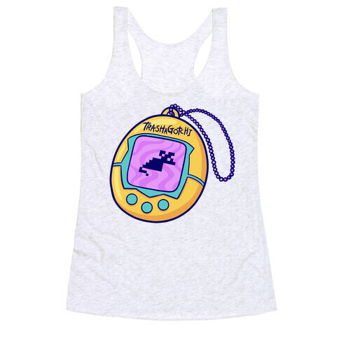 Trashagotchi (Rat) Racerback Tank Top