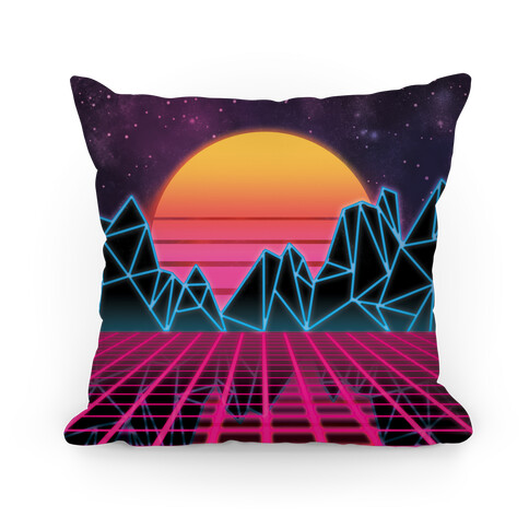 Synthwave Pillow