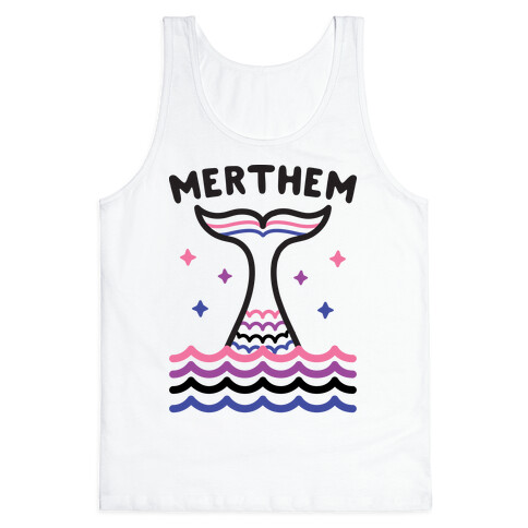 Merthem (Gender Fluid Mermaid) Tank Top