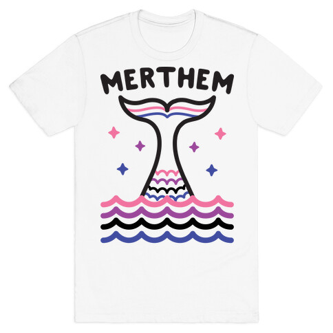 Merthem (Gender Fluid Mermaid) T-Shirt